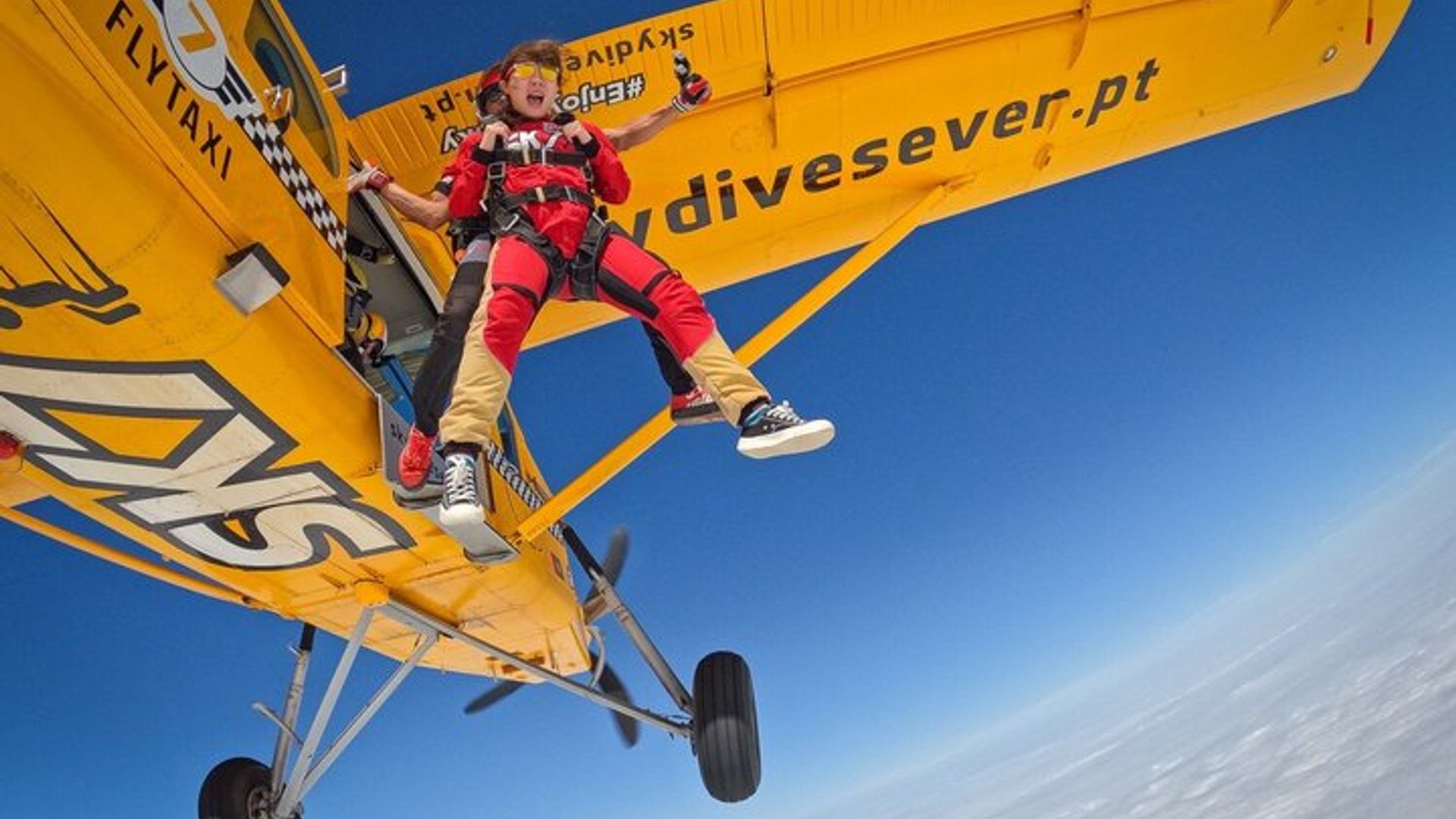 Algarve Tandem Fallschirmsprung aus 15.000 Fuß (4.572 Meter)