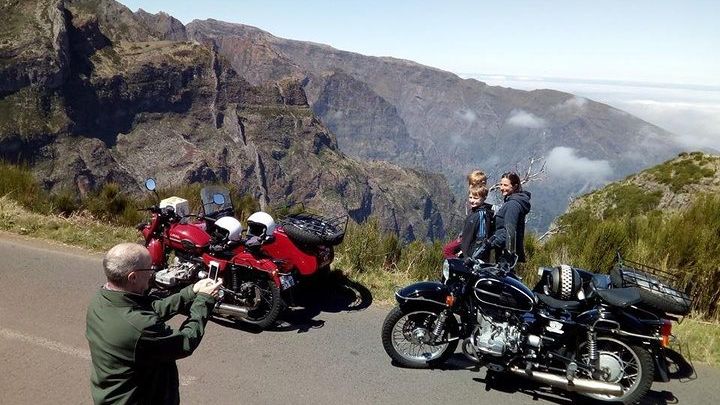 Madeira Scenic Island Tour by Motorcycle Sidecar