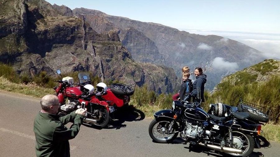 Madeira Scenic Island Tour by Motorcycle Sidecar