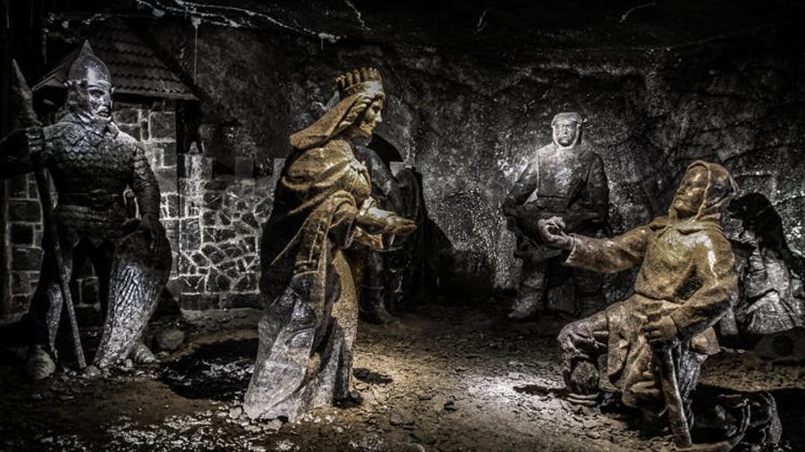 Wieliczka Salt Mine tour with hotel pickup from Krakow