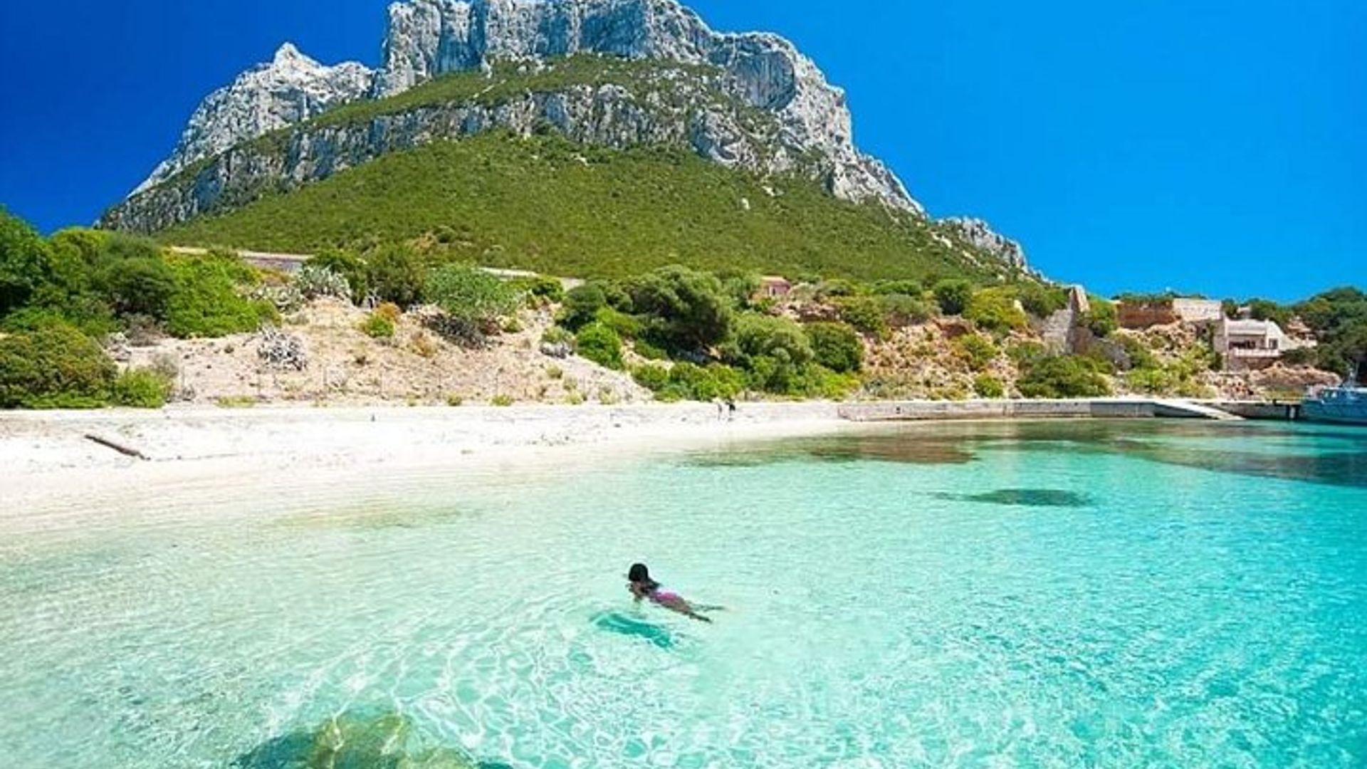 Boat tour in Tavolara with snorkeling