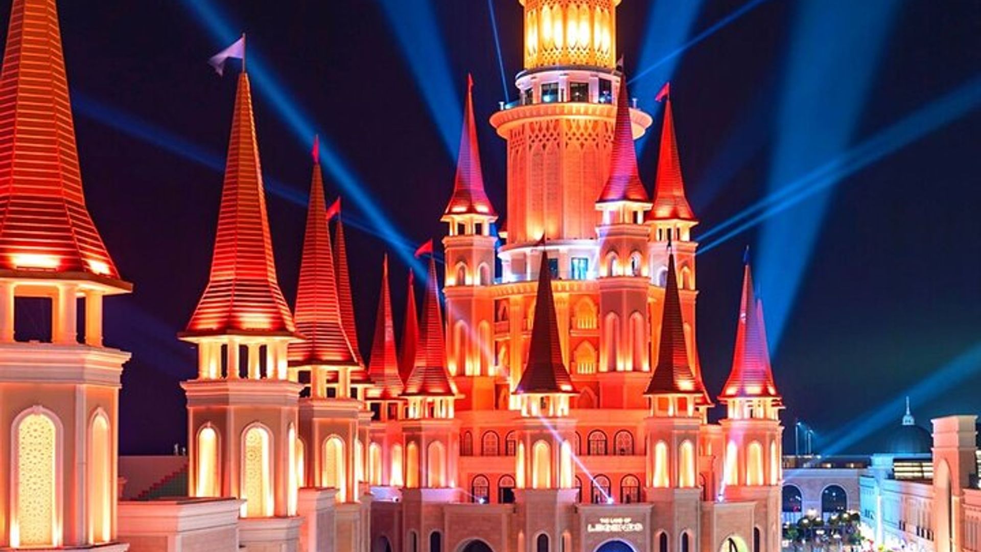 The Land of Legends Night Show with Roundtrip Transfer from Side