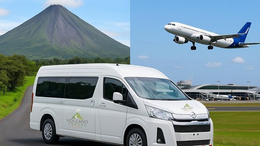 Shuttle Service from La Fortuna to San Jose City or Airport /AM
