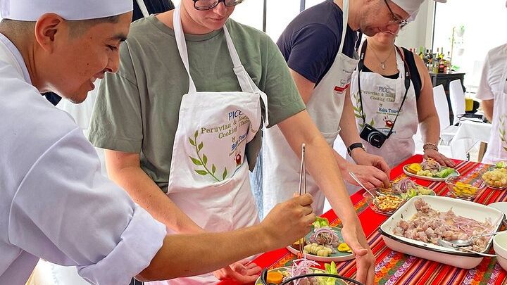 Cook an Authentic Ceviche And Peruvian Pisco Sour!