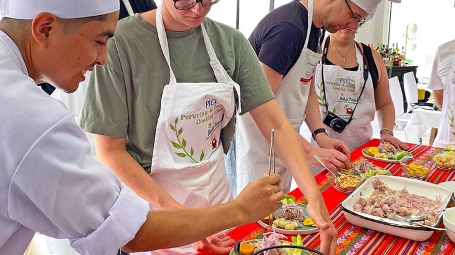 Cook an Authentic Ceviche And Peruvian Pisco Sour!