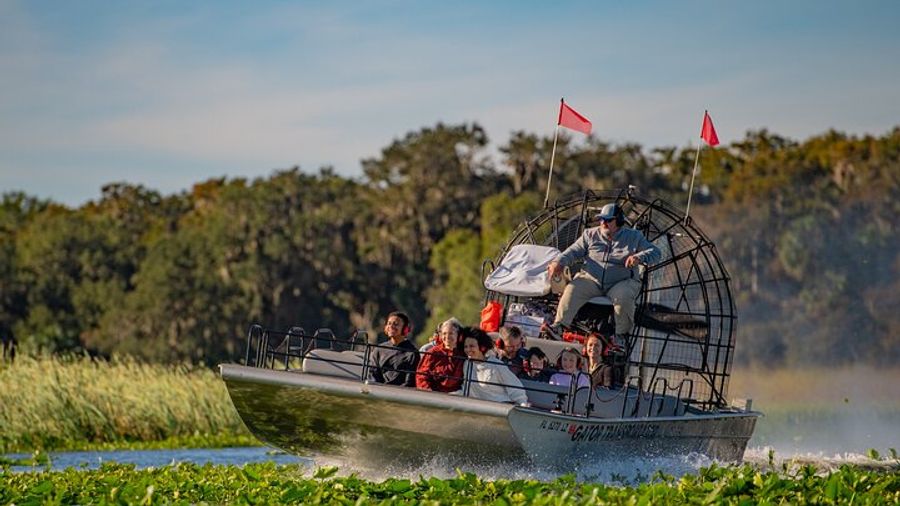 Orlando Airboat, Butterfly Garden, and Mining Adventure Tour