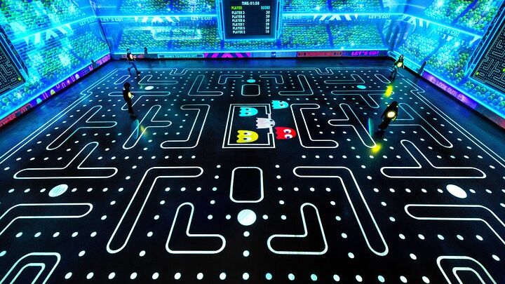 Manchester: Life-Sized Pac-Man Game Experience