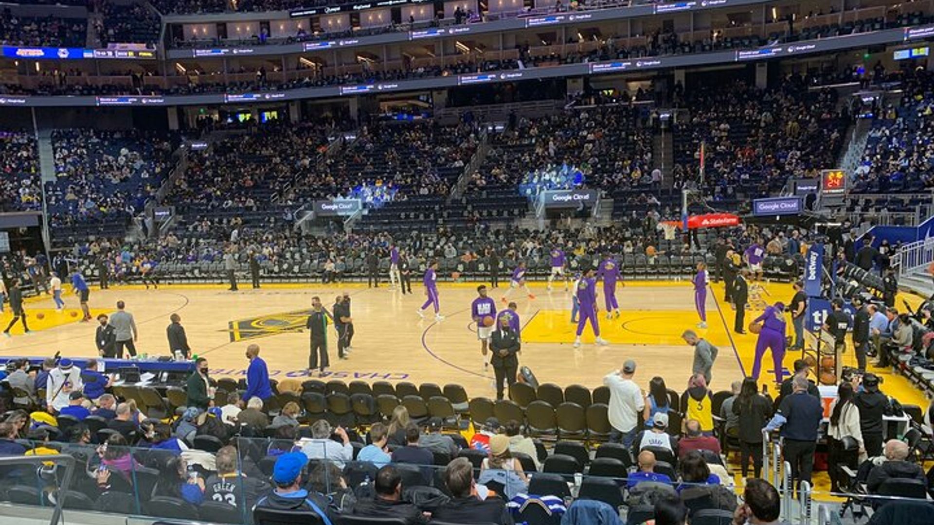 Golden State Warriors Basketball Game at Chase Center image 3