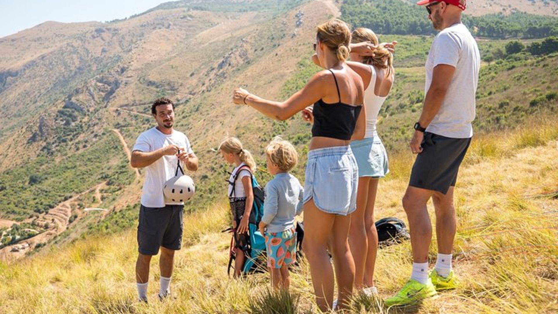 Palerme : Vol guidé en parapente en petit groupe
