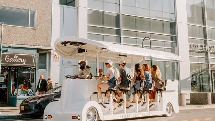Anchorage: Downtown Electric Pedal Vehicle Party Tour