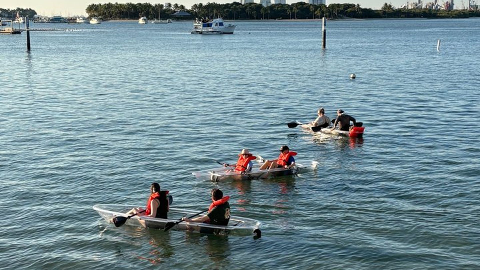 Riviera Beach à Peanut Island Clear Kayak Tour