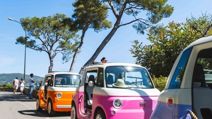 French Riviera Retro Topolino Car Small-Group Tour from Nice