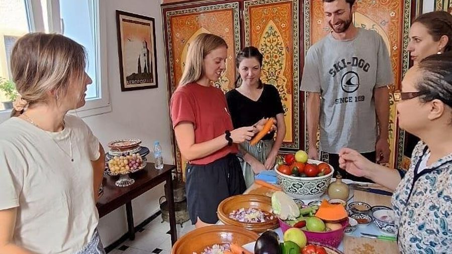 Essaouira Private Moroccan Cooking Class in a Local Home
