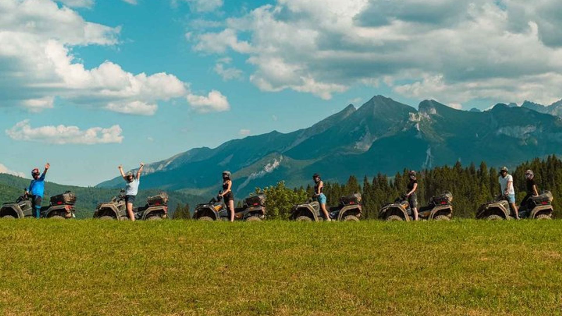 Tatra Quad Bike, et Visite Privée des Bains Thermaux depuis Cracovie