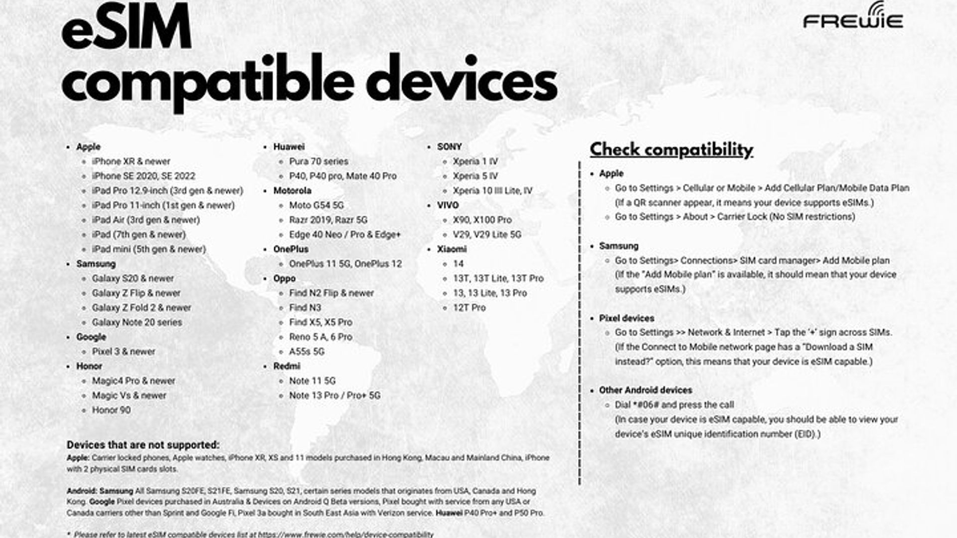 eSIM de datos Guadalupe desde 0,5 GB diarios hasta 20 GB 30 días