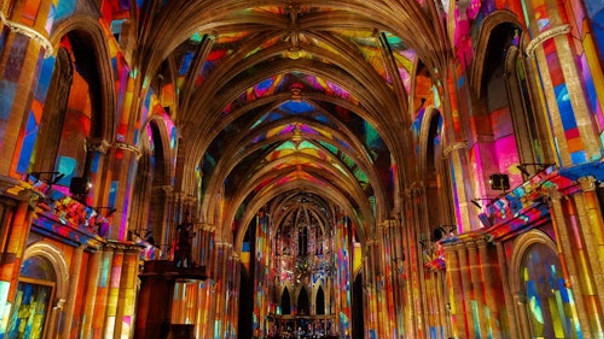 Basilica Notre-Dame of Nice: Immersive Sound and Light Show - LUMINISCENCE