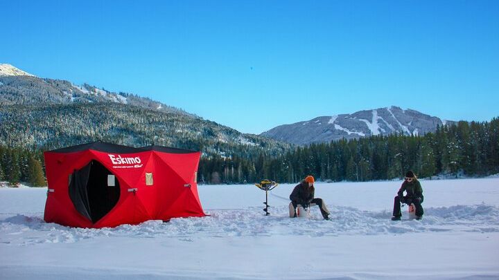 Ice Fishing Adventure in Whistler