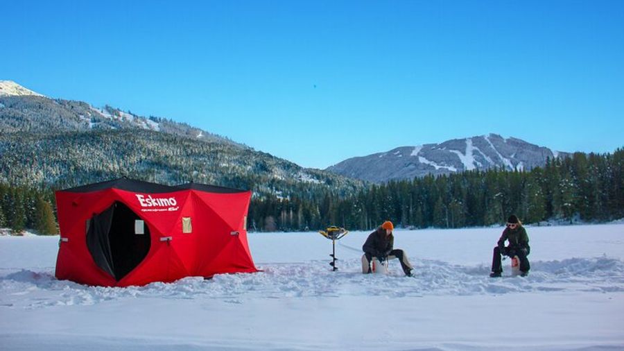 Ice Fishing Adventure in Whistler