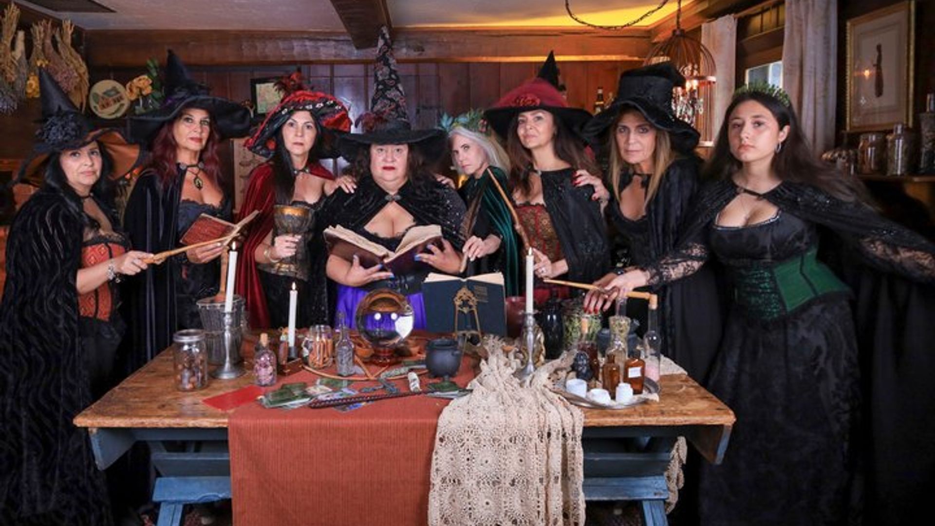 Witch Cottage Privates Fotoshooting in Salem