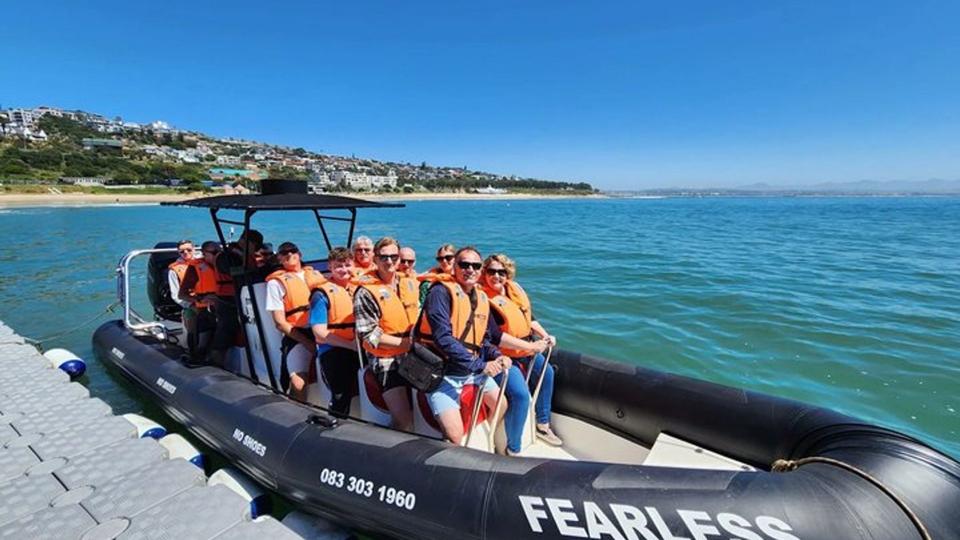 Una experiencia de jet boat en Mossel Bay