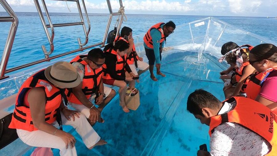Cozumel Invisible Boat Snorkeling Tour