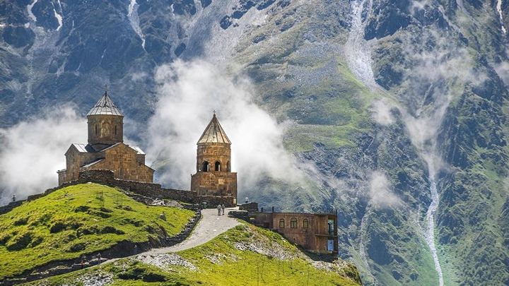 Mount Kazbegi Views and Ski Resort Tour in Georgia