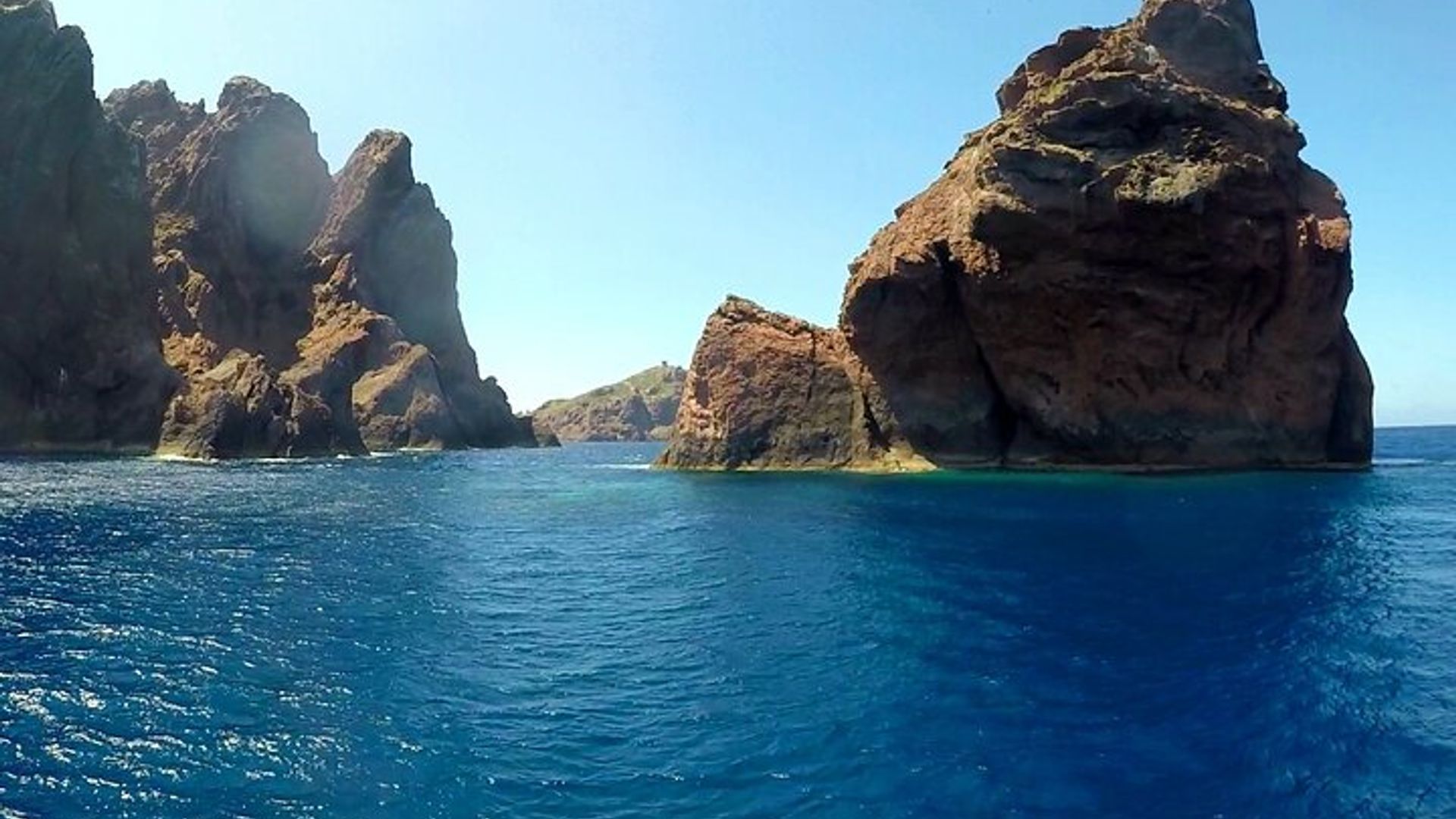 From Sagone/Cargèse: Scandola Calanques Piana Girolata Baignade