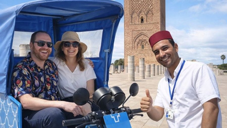 Private TukTuk Tour of Rabat: Medina, Chellah, Hassan Tower,Udaya