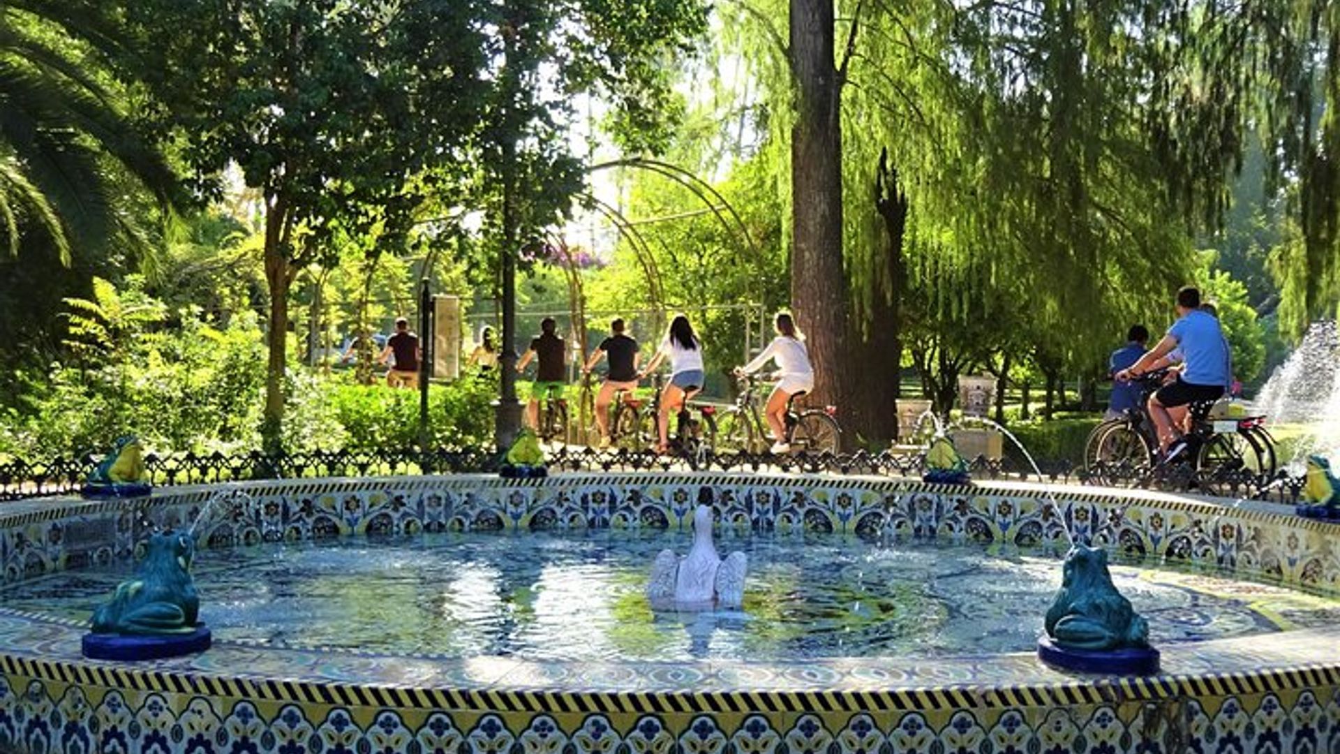 Sevilla Highlights Geschichte Geführte E-Bike-Tour in kleiner Gruppe