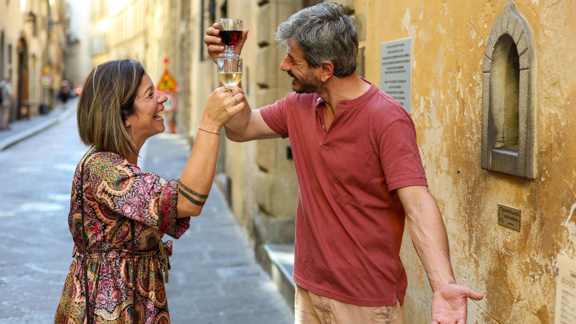 Florence sunset food and wine guided tour