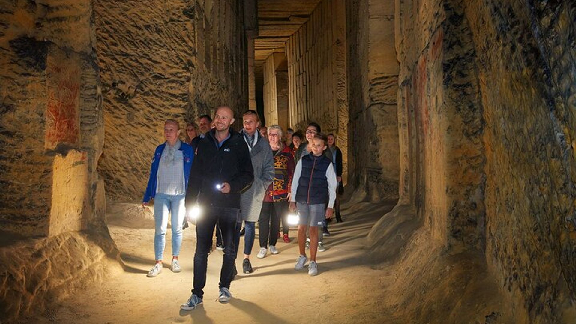 Visite guidée des grottes de Zonneberg à Maastricht
