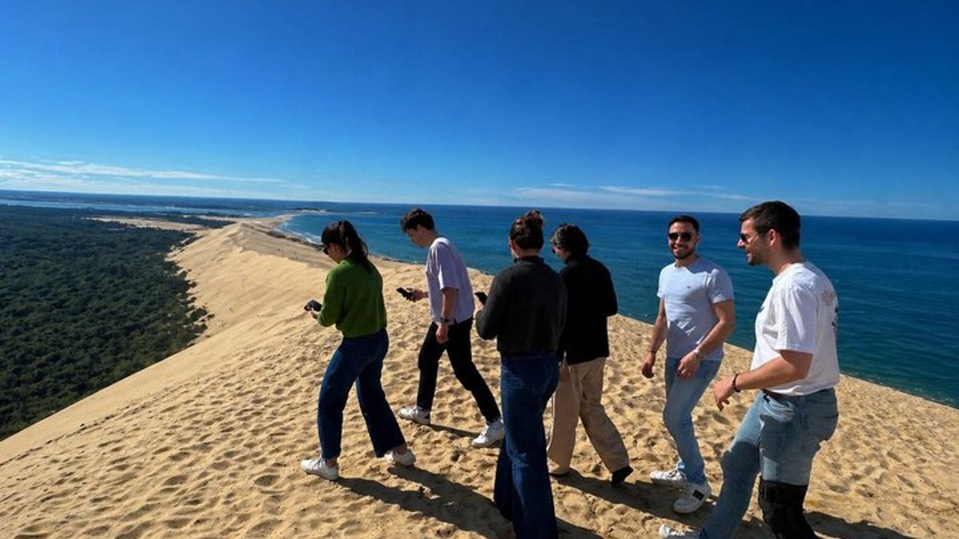 Visite Dune du Pilat de manière ludique et immersive