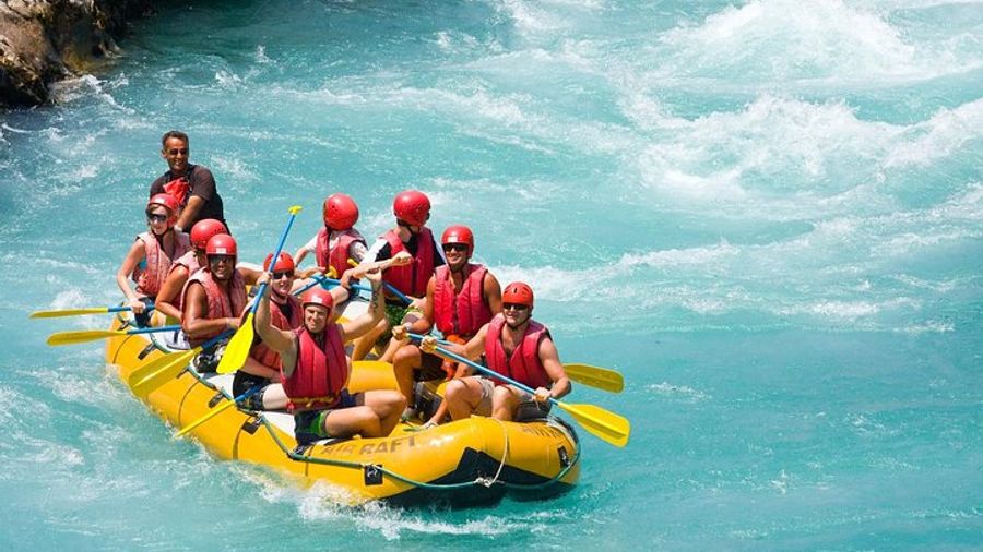 Side:  Family Rafting Trip at Köprülü Canyon with Lunch
