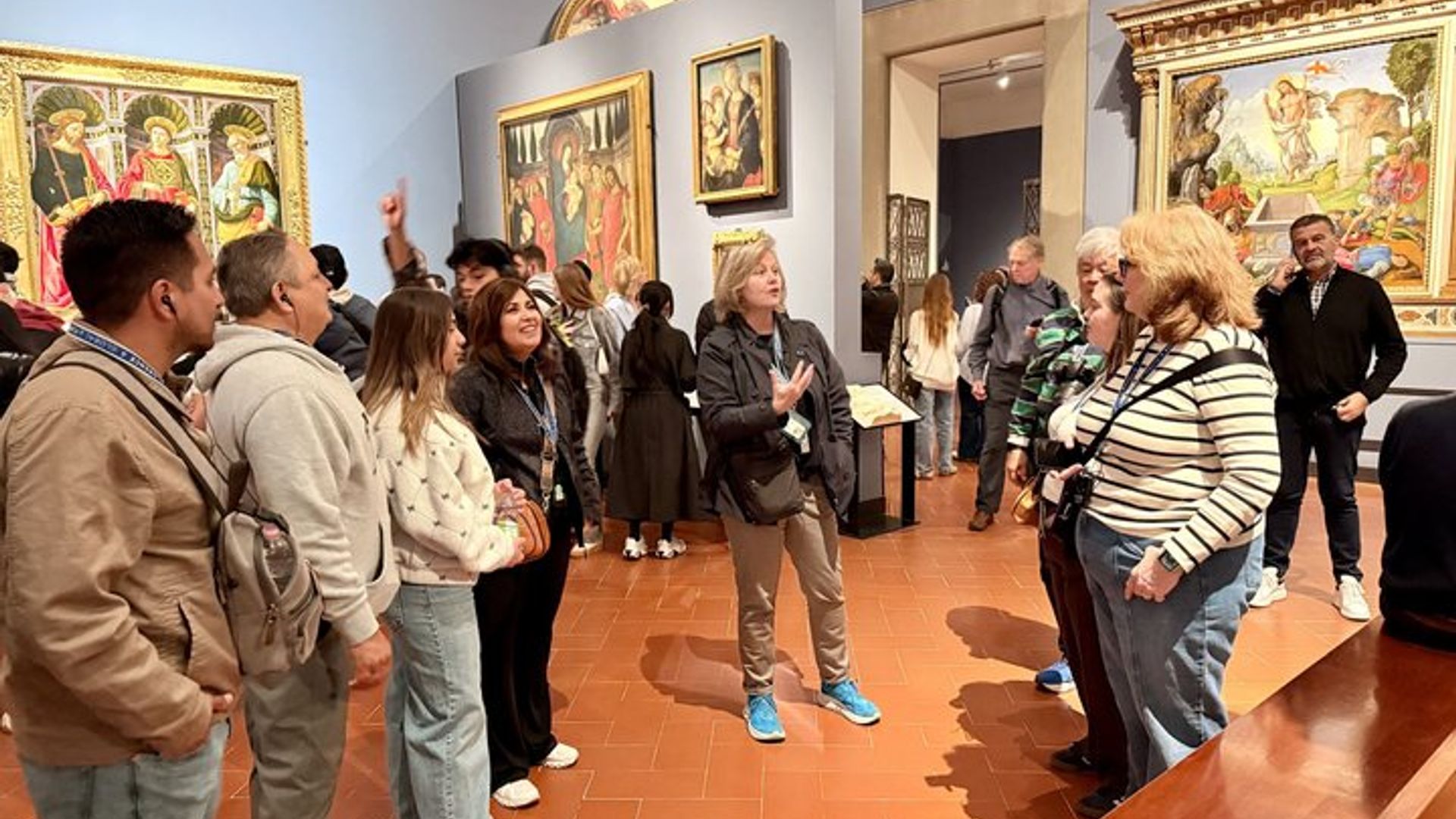 Tour en grupo pequeño por Florencia con visitas a los Uffizi y la Academia