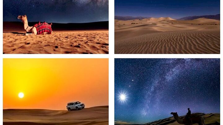 Doha : Night Desert Safari | Transit Safari | Camel ride | Dune Bashing