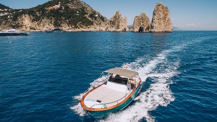 Capri Private Boat Tour from Sorrento, Positano or Naples