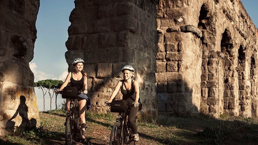 Rome Small-Group Appian Way, Catacombs, Aqueducts E-Bike Tour