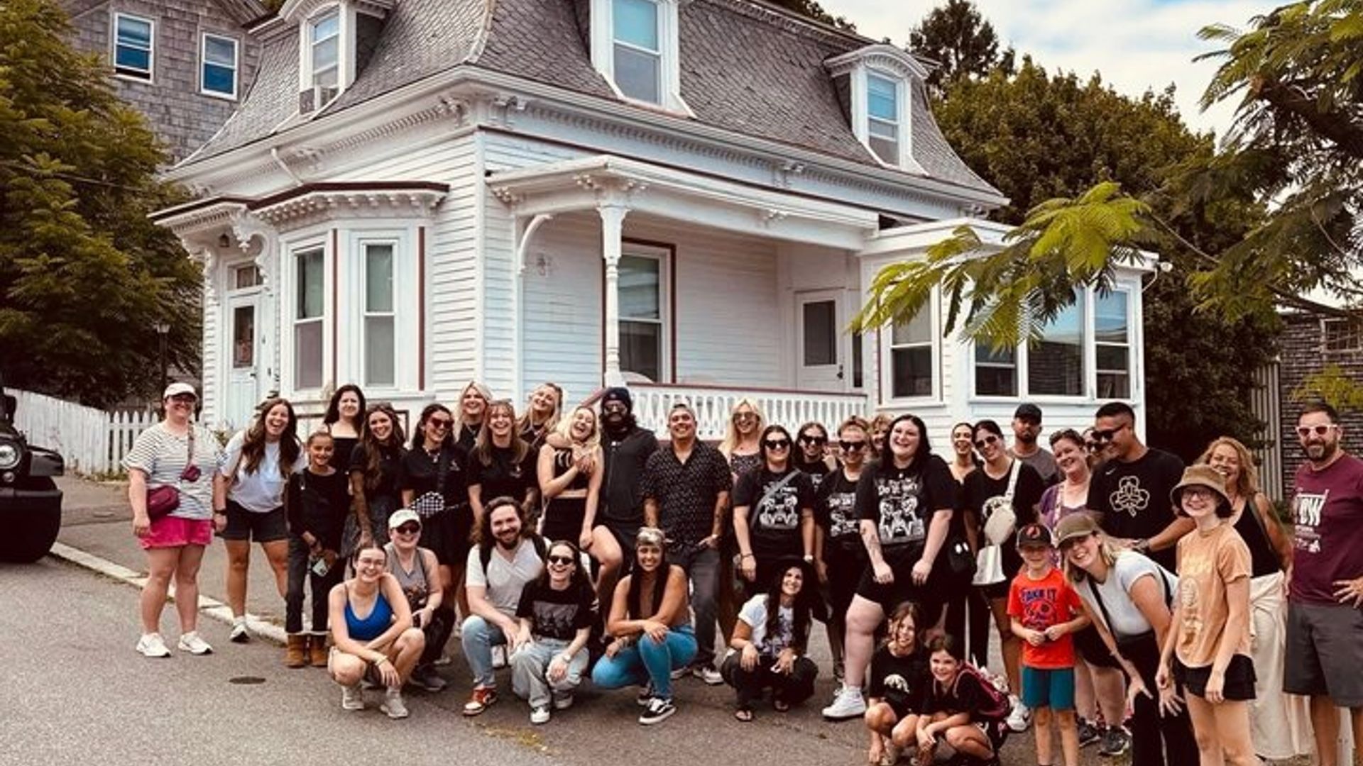 Visite des lieux de tournage du film Salem Hocus Pocus