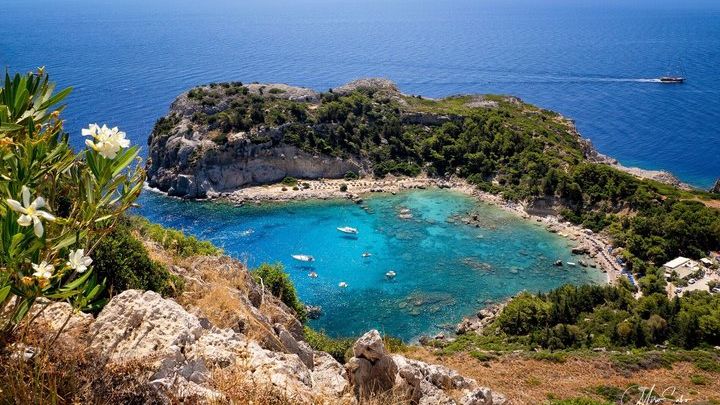 Rhodes Beach Cruise: Traganou, Kallithea and Anthony Quinn Bay