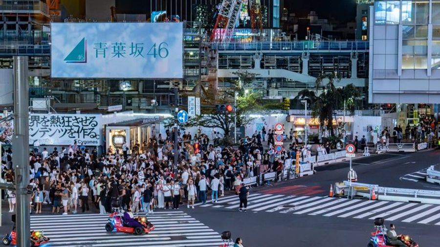 Tokyo Go-Cart Tour of Shinjuku Neighborhood in Costume