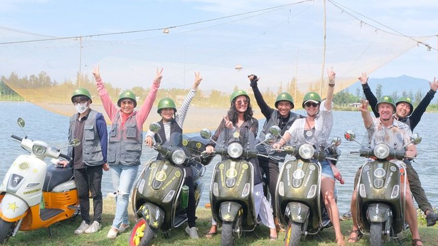 Hoi An Countryside Half-Day Tour in A Vespa