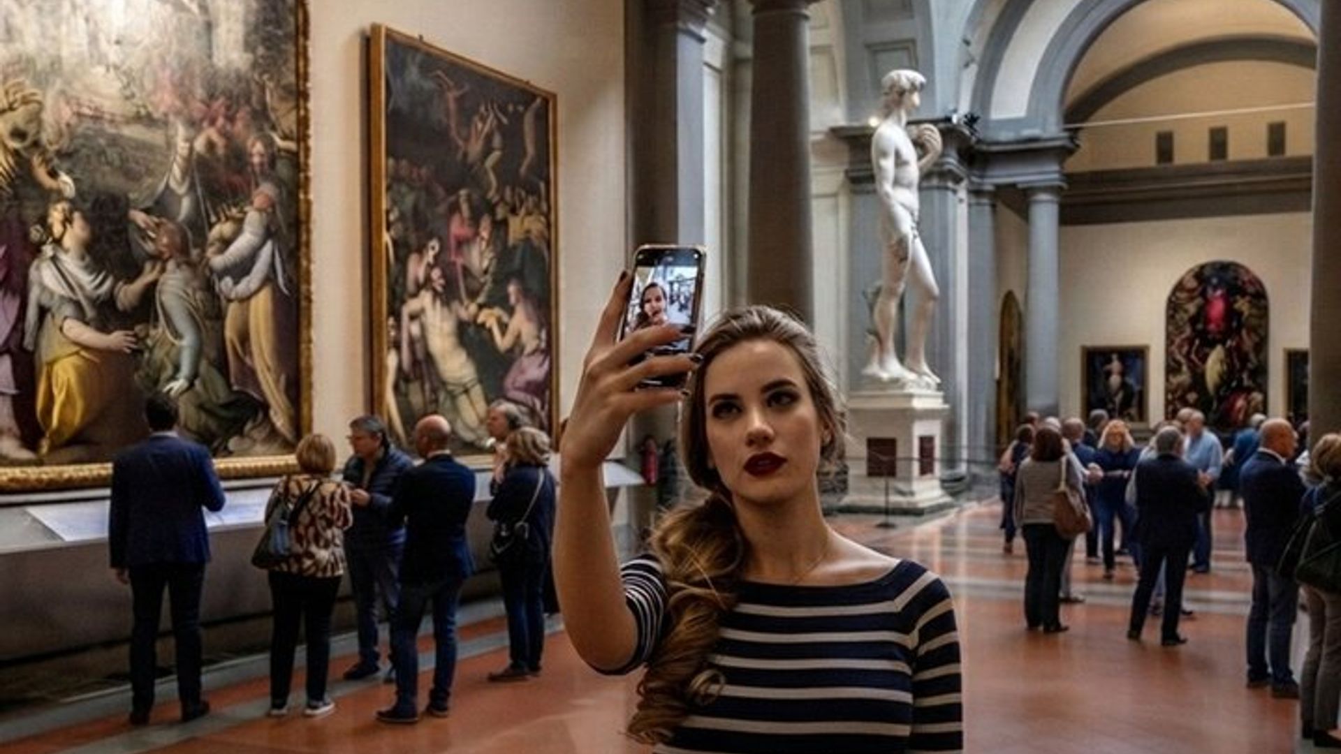 Accademia Gallery: TImed Entry Ticket with Audio Guide