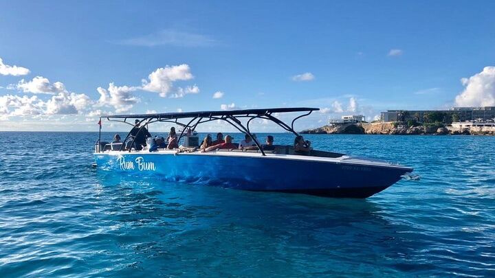 Cristal Speed boat, Snorkeling, Beach Tour & Lunch St Maarten