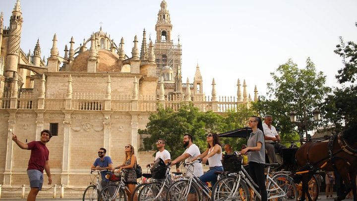 Seville Highlights Half-Day Small-Group Sightseeing Bike Tour