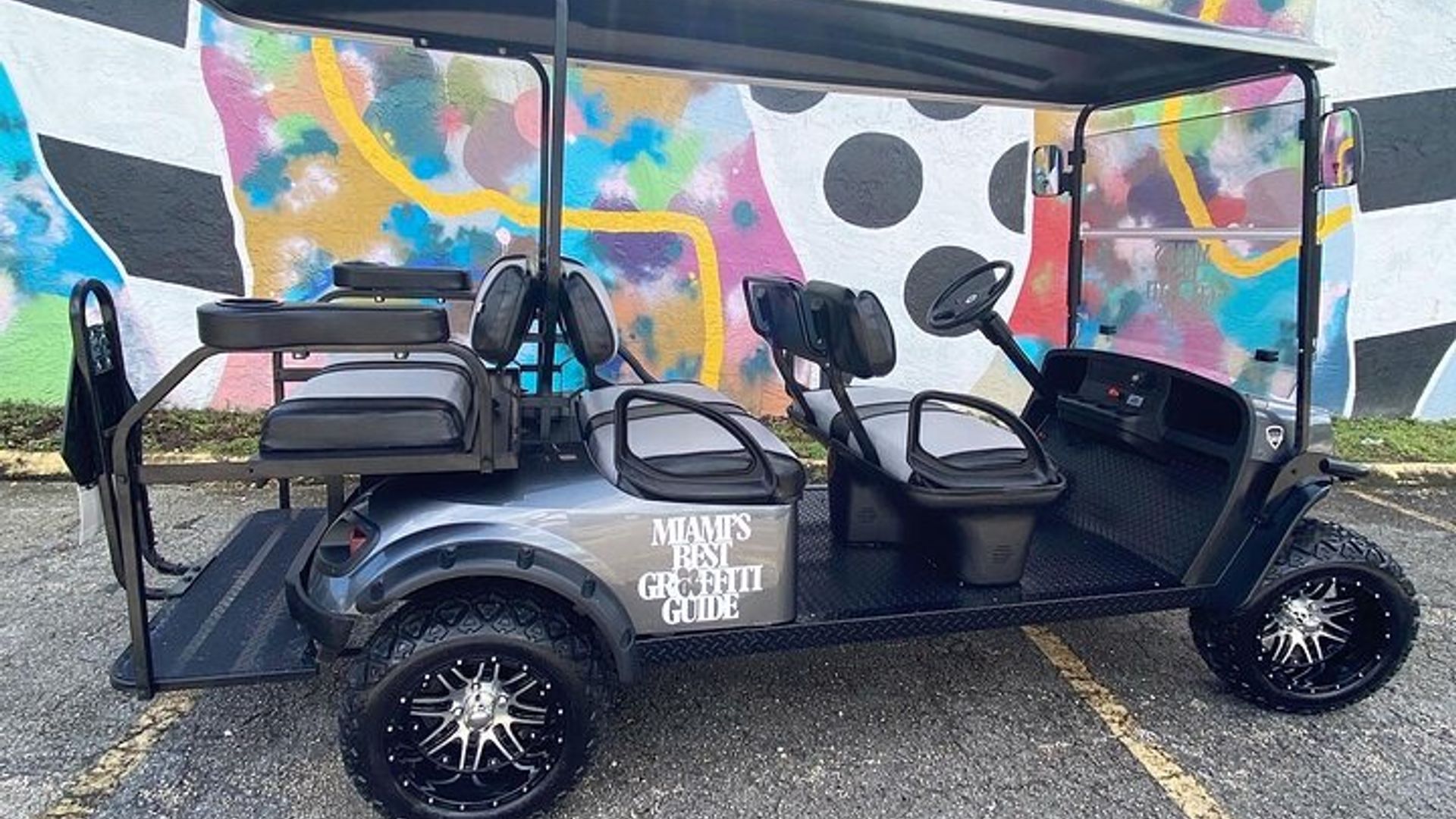 Miami Private Street Art and Graffiti Tour by Golf Cart image 2