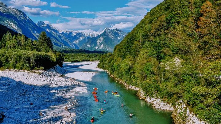 Soča Valley Sit-On-Top Kayak Small-Group Excursion