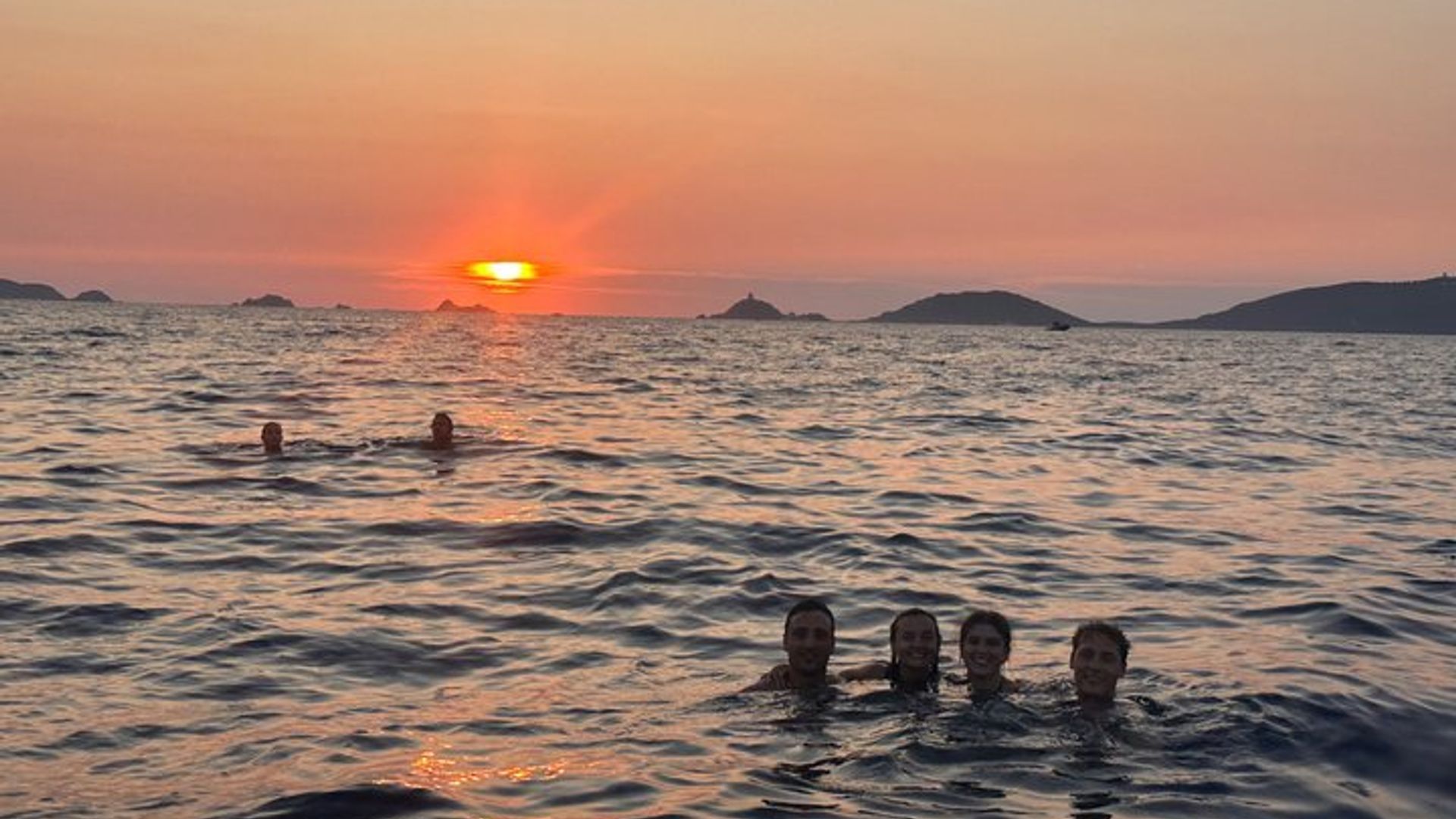 Corse Îles Sanguinaires Coucher de soleil Croisière avec apéritif