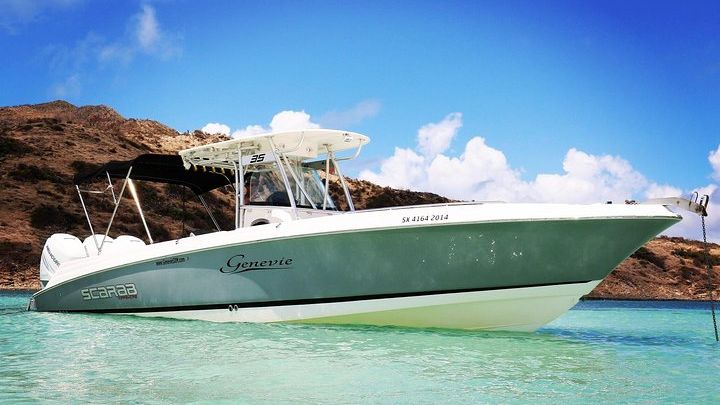 St. Maarten Speedboat Snorkeling and Beach Tour