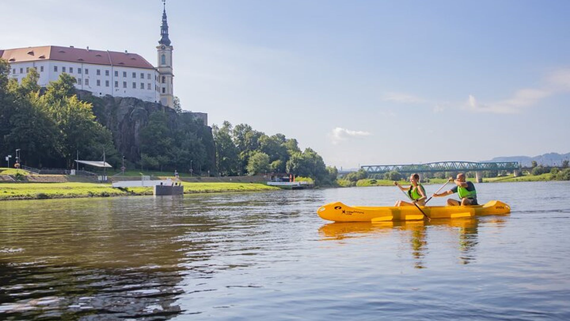 Decin Canoeing and Bicycle Tour