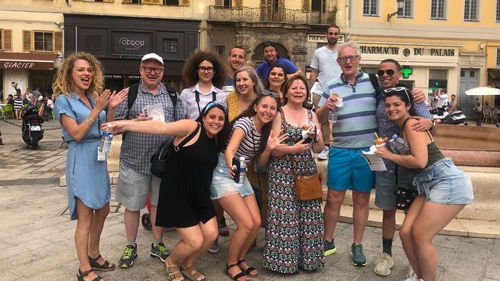 Nice Evening Food and Wine Tasting Walking Tour with Dinner